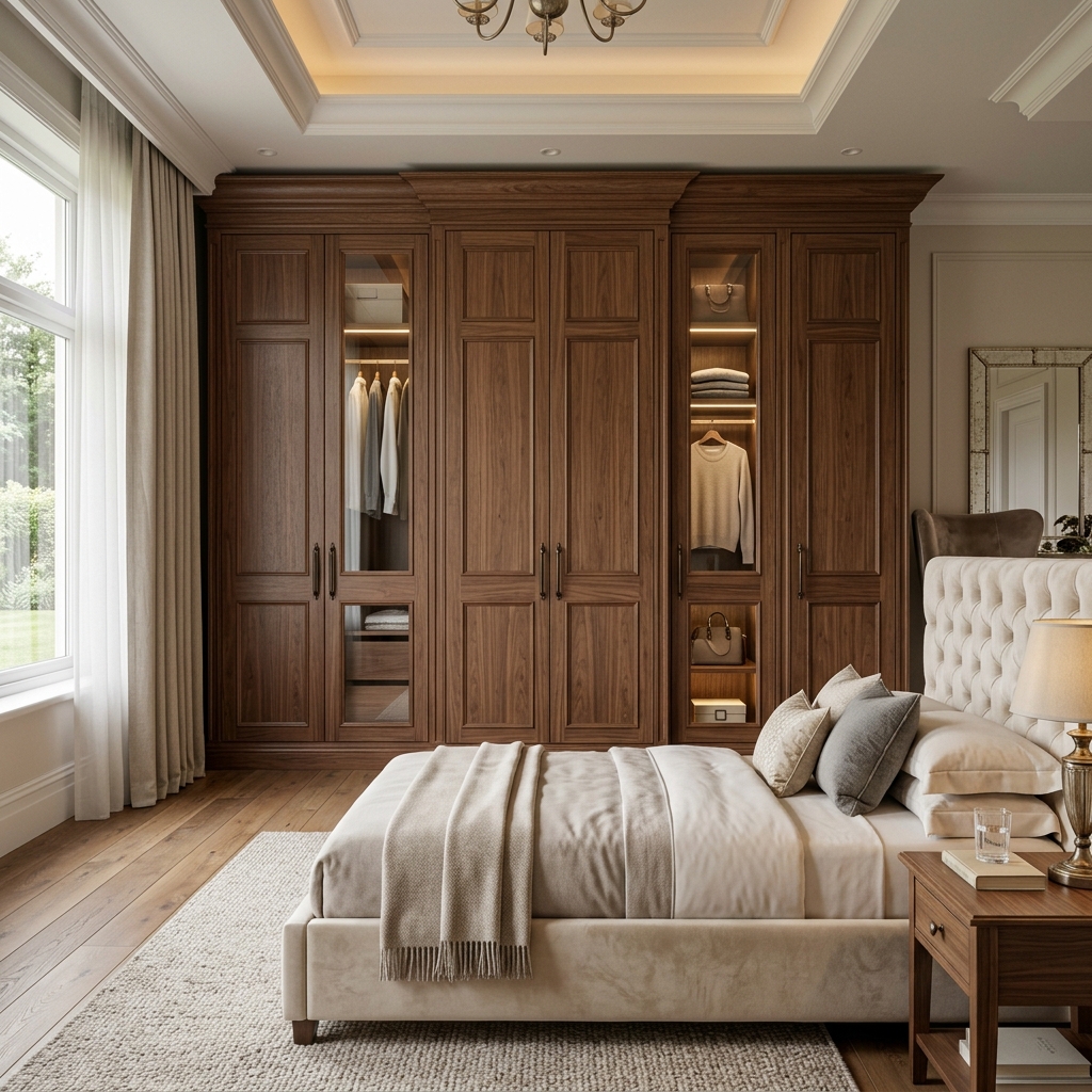 Custom fitted wardrobes closet systems luxury design